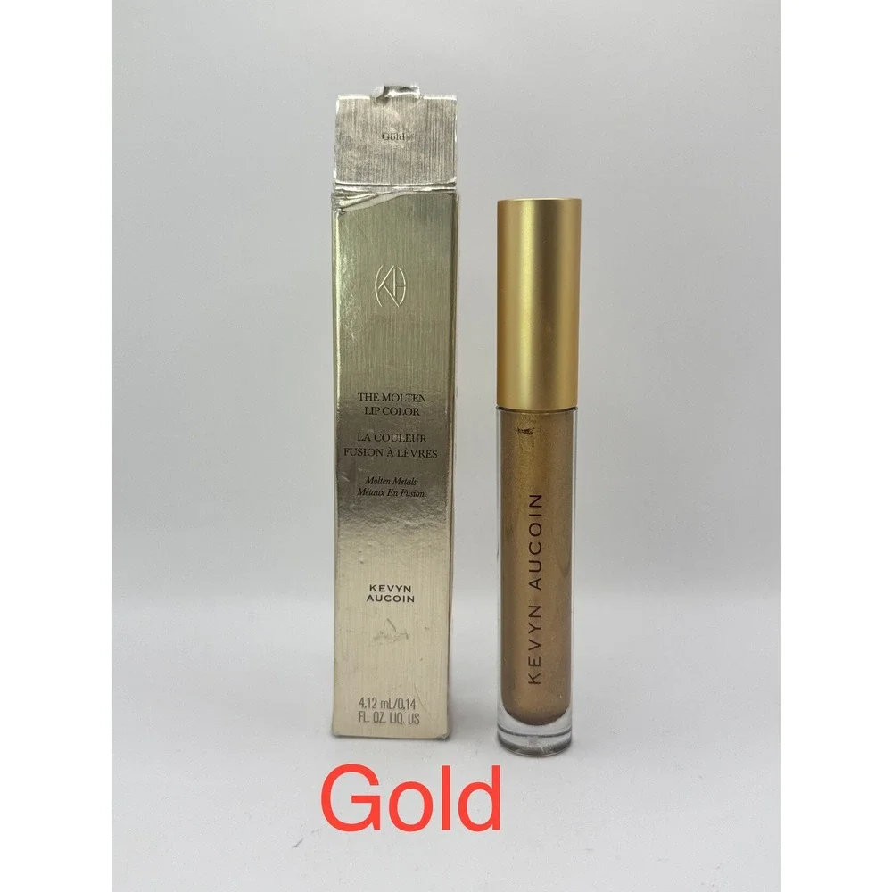 Kevyn Aucoin The Molten Lip Color Gold NEW
